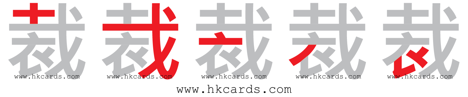 「裁」【倉頡】【速成】