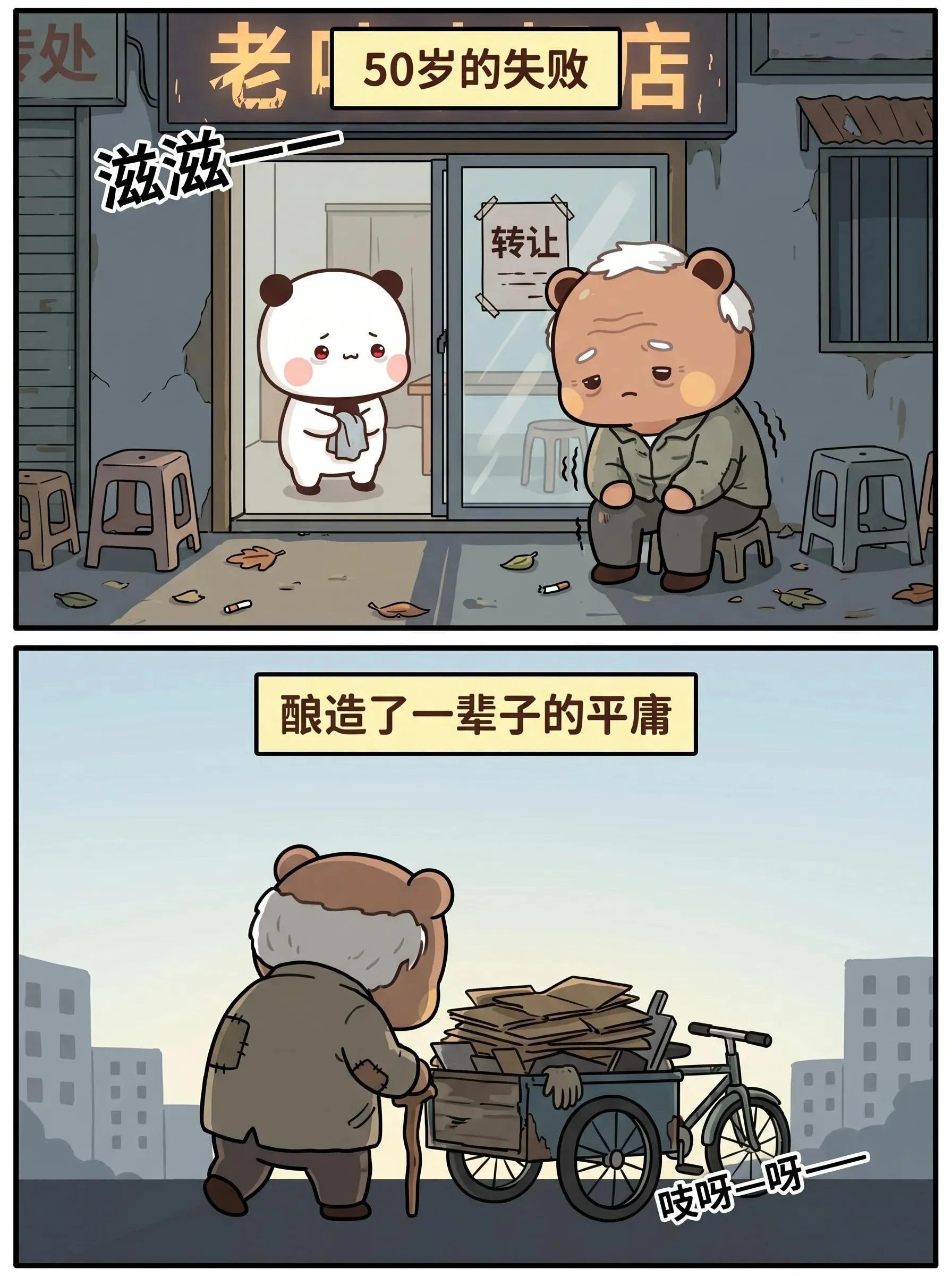 50歲的失敗,釀造了一輩子的平庸。