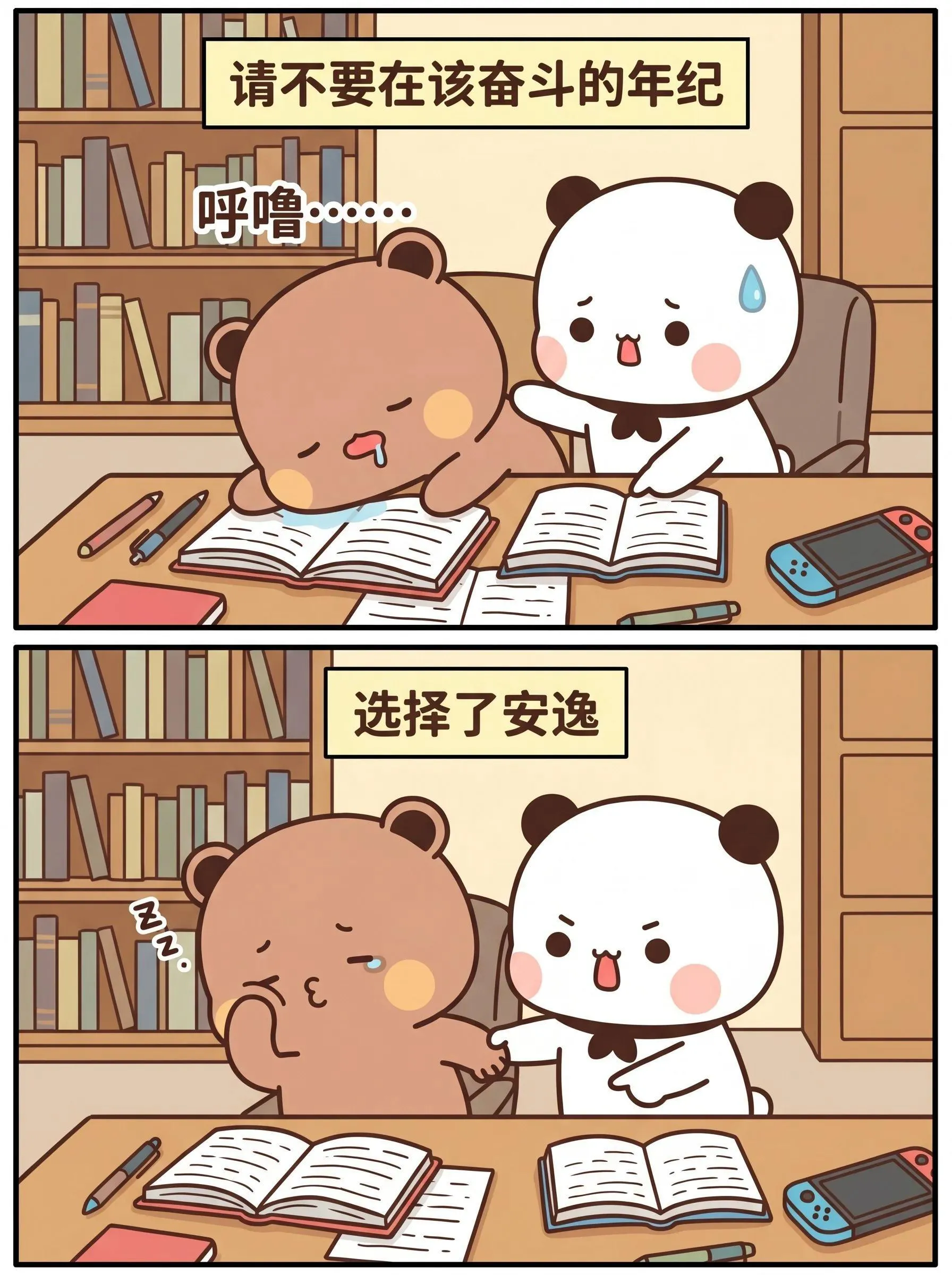 請不要在該奮鬥的年紀選擇了安逸。